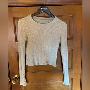 Reformation tencel ribbed top